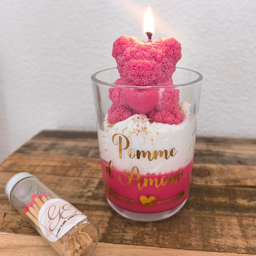 Bougie Pomme D'amour
