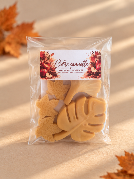 Fondants parfumés – Cidre Cannelle
