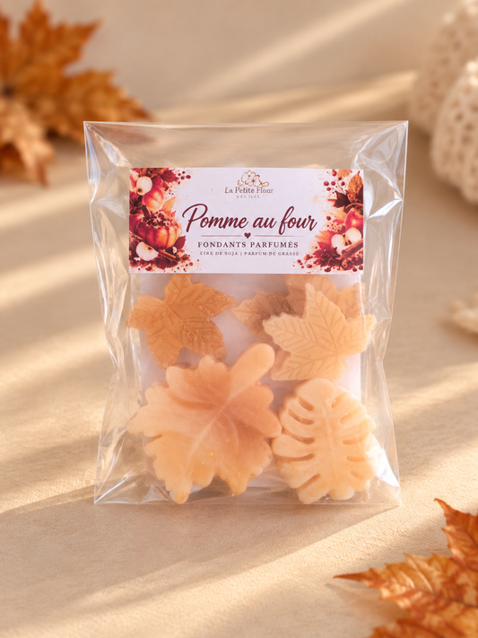 Fondants parfumés  Pomme au four