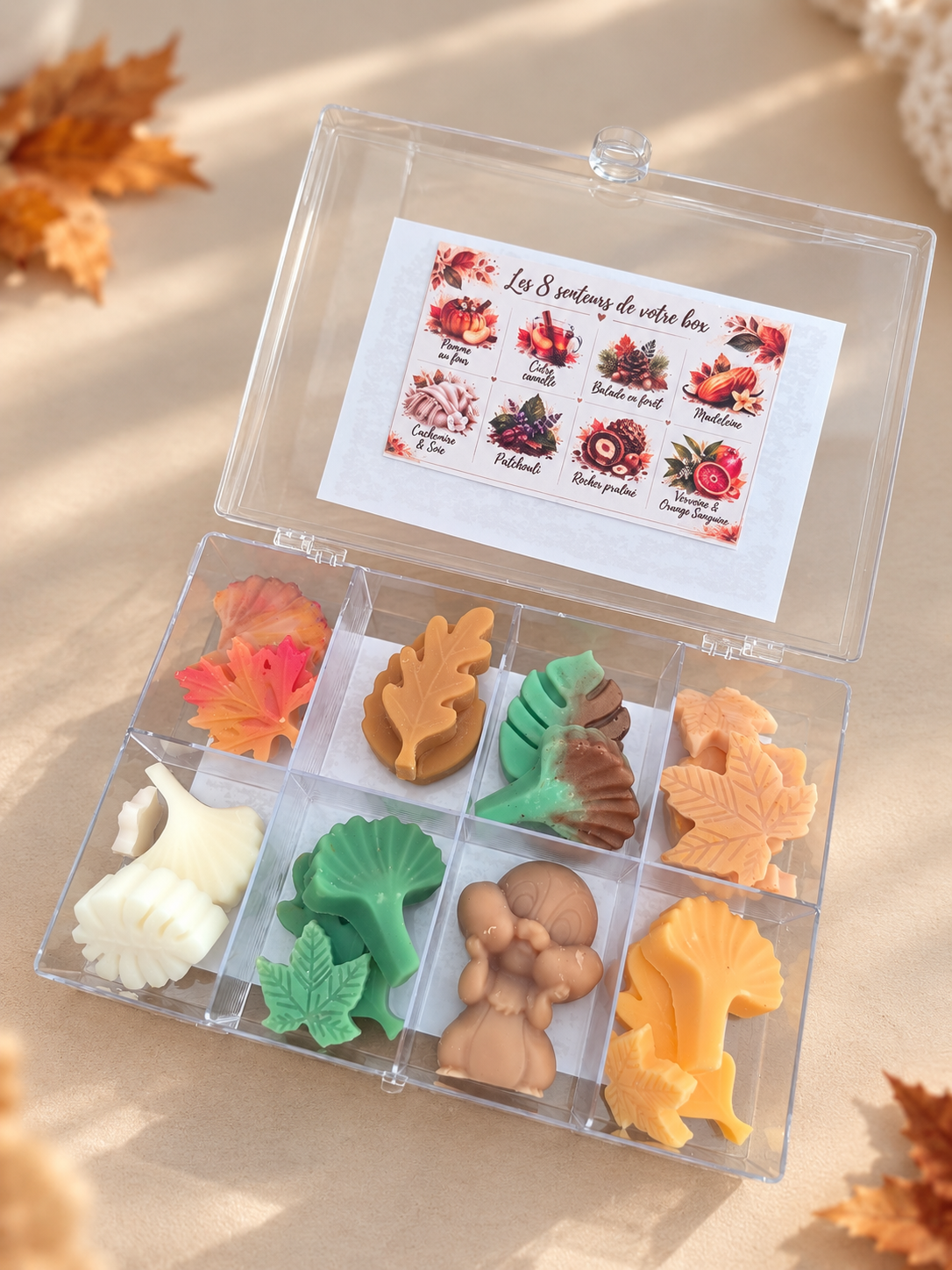 Box Découverte Automne – 8 senteurs
